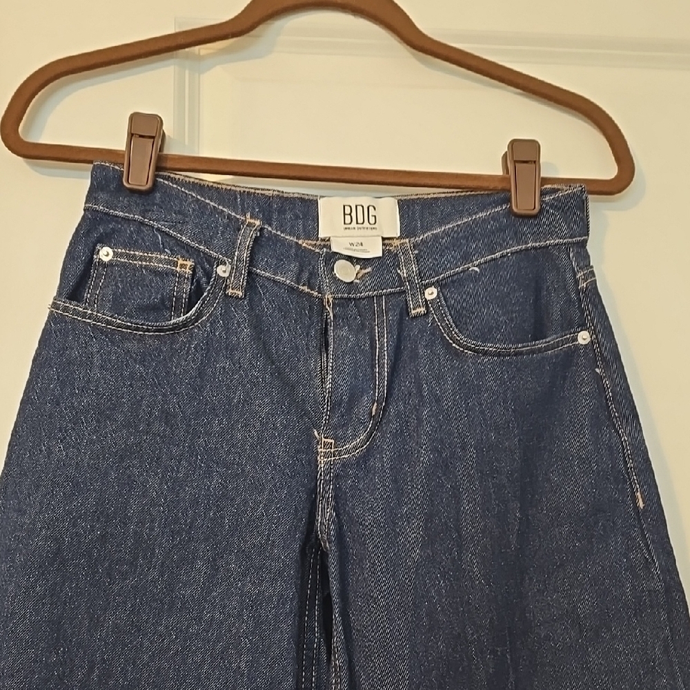 Women's Dark Blue Jeans - Picture 3 of 14